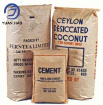 10KGS 20kgs 25kgs 50kgs Industrial Valve Craft Paper Bags for Cement Food Feed Stuff