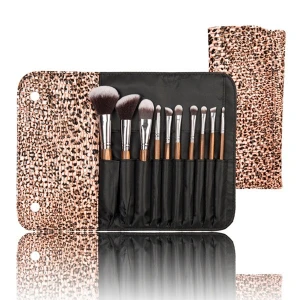 10PCS Synthetic Hair Professional Cosmetic Brush