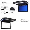 12 Inch Black Color In Car Roof Mounted Overhead Flip Down MP4 MP5 Video Media Multimedia Player LED HD Monitor Screen