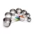Import 12 Pieces Measuring Cups and Spoons Set Stainless Steel 7 Measuring Cups &amp; 5 Measuring Spoons from China