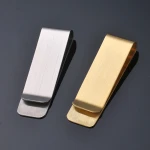15 * 50mm metal money clip Professional metal customization Metal bookmark