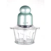 1500ml electric meat chopper vegetable food processor with glass bowl stainless steel blade