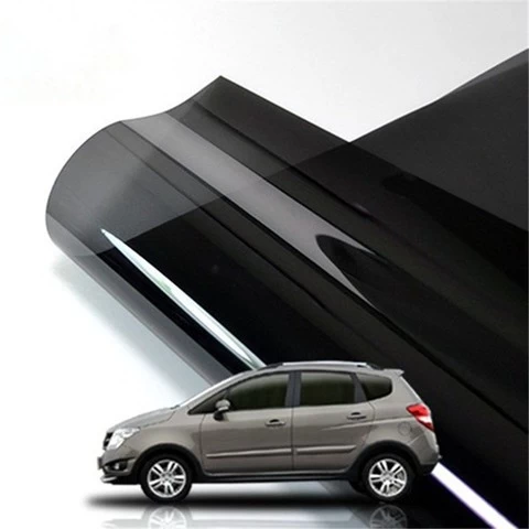 1.52*30m 5% Super Dark Black Anti-glare Nano Ceramic Car Window Tint Film