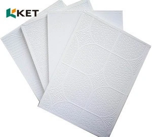 #154 PVC Laminated Gypsum Ceiling Board/Tiles with Ceiling Tee Grids