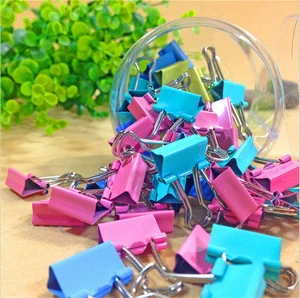 15mm Metal Binder Clips Notes Letter Paper Clip Office Supplies Office Binding Products