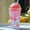 16oz Frozen Chill Tumbler with Straw,gel cup ,BPA free,Made in China