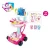 Import 17pcs pretend play nurse role game music light plastic doctor cart set toy medical kits doctor toys for kids from China