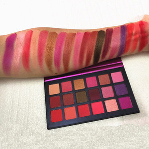 18 colors unbranded eye shadow kit makeup cosmetic private label eyeshadow palette