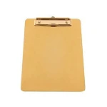 180*250MM suit for A5  Nordic  Stainless steel Gold clipboard