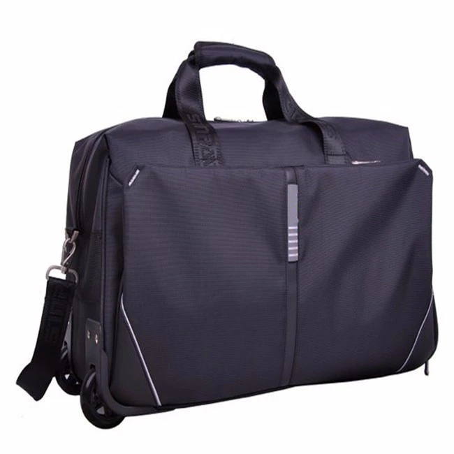 18.5 Inch waterproof rolling tote bag garment duffle bag travel house luggage