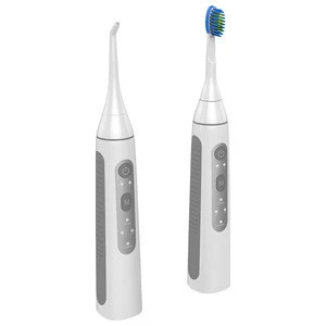 2 in 1 oral Irrigator cordless water flosser electric toothbrush