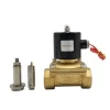 2 Position 2 Way Normally Closed G1-1/4 Inch Semi-Direct Operated Brass Body UW-35 2W350-35 Solenoid Valve