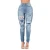 Import 2017 fashion street Ripped jeans women,women&#039;s high waisted lady jeans denim skinny stretch d jeans from China