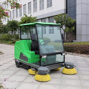 2018 Cheap DQS18A Small Driving electric floor /street sweeper made in china