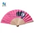 Import 2018 hot sale wooden bamboo paper wedding hands fan from China