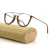 Import 2018 new brand optical frames eyeglasses farames wooden pattern eyewear from China