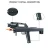 Import 2018 new item transformed laser sounds and lights toy gun for kids from China