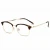 Import 2019 high quality designer blue light blocking frames metal eyewear TR90  anti blue ray glasses for women from China