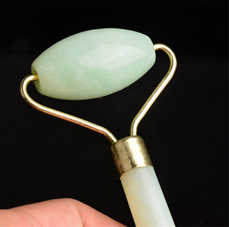 2019 Hot Top Best In Amazon Facial Massage Roller Natural Jade Roller For Face Slimming Shaper Beauty Tool