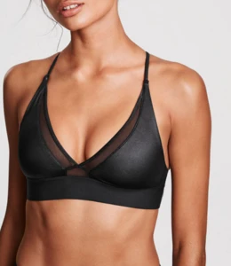 2019 Wholesale Womens Deep V Neck Adjustable Mesh Splicing Sexy Breathable Crossover Gym Elastic Active Yoga Bra Sportswear