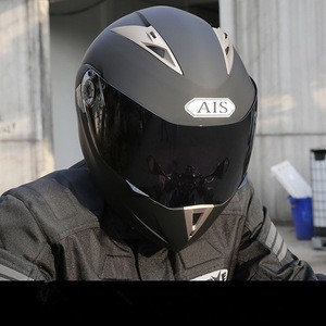 2020 Hot sale high quality motorcycle helmets full face Bluetooth ABS Flip UV Proof Anti-glare detachable Wicking Helmet