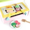 2020 hot sale high quality wooden cooking kitchen toys childrens set amazon hot sale pink wooden kitchen childrens toys