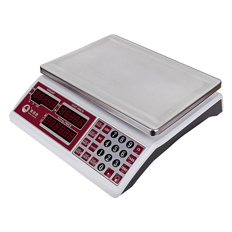 2020 HYD Home Shop 30Kg New Digital Electronic Price Computing Weighing Fruits Scale