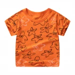 2020 latest design cheap custom kids wear plain baby boy t shirt
