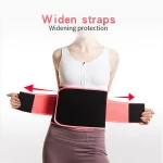 2020 New Design Silver Ion Fabric Neoprene Waist Trainer Sliming Belt Body Shaper Trimmer Belt Lumbar Support