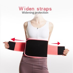 2020 New Design Silver Ion Fabric Neoprene Waist Trainer Sliming Belt Body Shaper Trimmer Belt Lumbar Support