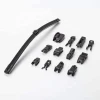 2020 New Hot Sell Auto Spare Parts Multi Soft Car Windscreen Windshield Wipers With 13 Adapters