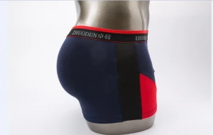 2020 New style custom multi colors logo print tight breathable plus size underwear men&#x27;s boxer briefs
