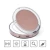 Import 2020 nice design folding led makeup mirror portable pouch lamp cosmetic makeup round mirror with led light from China