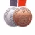 Import 2020 No logo 3D custom engraved metal ancient medallions/medal keys/finisher blank silver medallion running sport medal from China