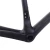Import 2021 Winowsports super light disc brake black matte Carbon road bike frame seatpost 27.2mm disc brake Carbon bicycle frame from China
