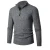 Import 2023 new autumn and winter mens long-sleeved vertical half-high collar zipper bottoming sweater mens sweater from China