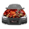 2024 Outdoor Car Decoration Not Faded TEAM Elastic Car Engine Flag Bonnet Hood Cover Flag Car Tank San Franciscos 49Ers Flag