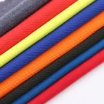 220g Navy Blue Rip Stop 50% aramid 50% FR viscose  wholesale flame retardant fabric for firefighting suits