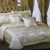 230*250cm Embroidery  Duvet customized design bedding set velvet bedspread