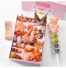 24 Pieces Set Baby Headwear Bow Clip Children Set Hairpin Gift Box Child Hair Accessories