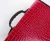 240 capacity cd tote bag pu red crocodile skin zipper portable wallet storage cd case