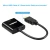 Import 25cm Hot Sale 1080P 60HZ HDMI Male To VGA Female Adapter Cable HDMI To VGA Converter With Audio video Cable Converter support 3D from China