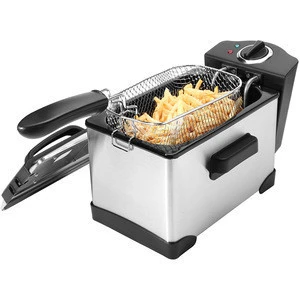 2.5L electric stainless steel deep fryer