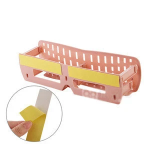 26.5cm Wall Mounted  Plastic Holder Storage Organizer Door Shoe Hangers Shoes Rack with Sticky Hanging Strips