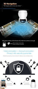 Buy 2mp Hp Security Cctv Wifi Ip Camera Motion Detection Indoor Network ...