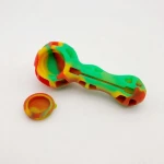 3 Function Colorful Silicone Smoking Tobacco Pipe