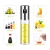 Import 3-piece Oil Sprayer Set Olive Oil Dispenser for Cook, Oil Dispenser with Brush Funnel, Glass Sprayer Bottle with Measurements from China
