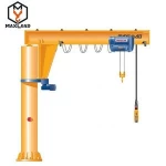 300kg 270 Degrees Rotation Cantilever JIB Crane with Vacuum Lifter