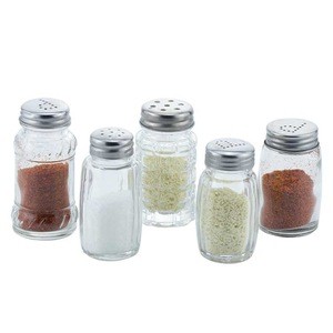 30ml - 50ml Kitchen Condiment Storage Container Seasoning Glass Bottle Spice Jar