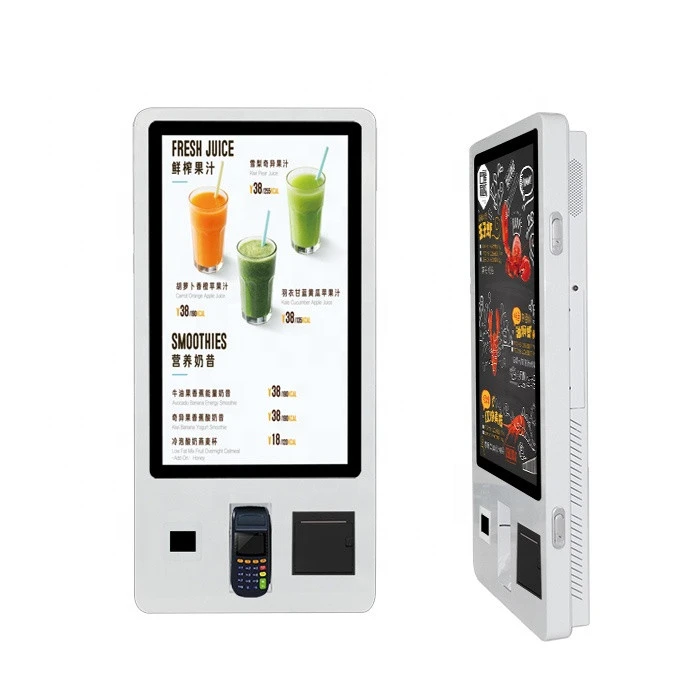 32inch self-order Kiosks Bill Acceptor with Touch Screen Self Service Bill Payment Kiosks